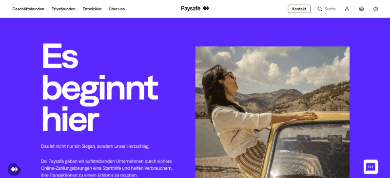 Buchmacher und Paysafe